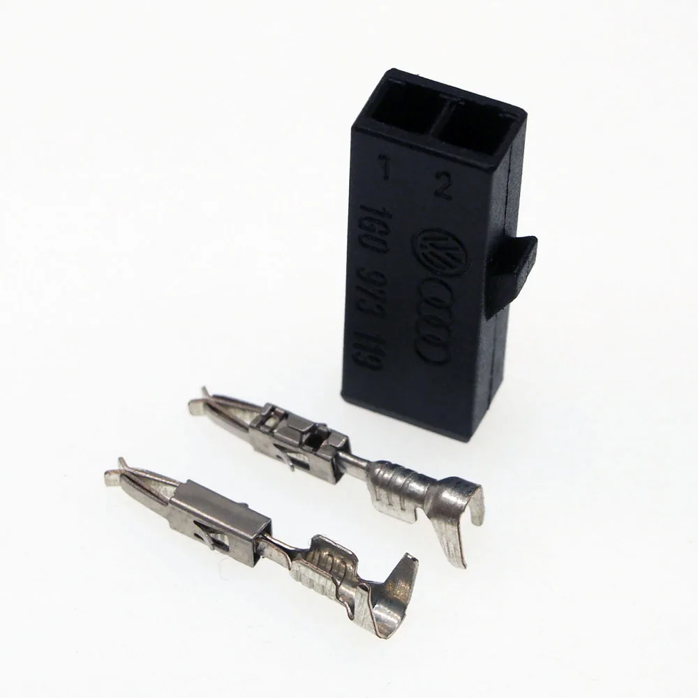 2 Pin хорошего качества автомобильный разъем микрофон штекер автомобильная дверь