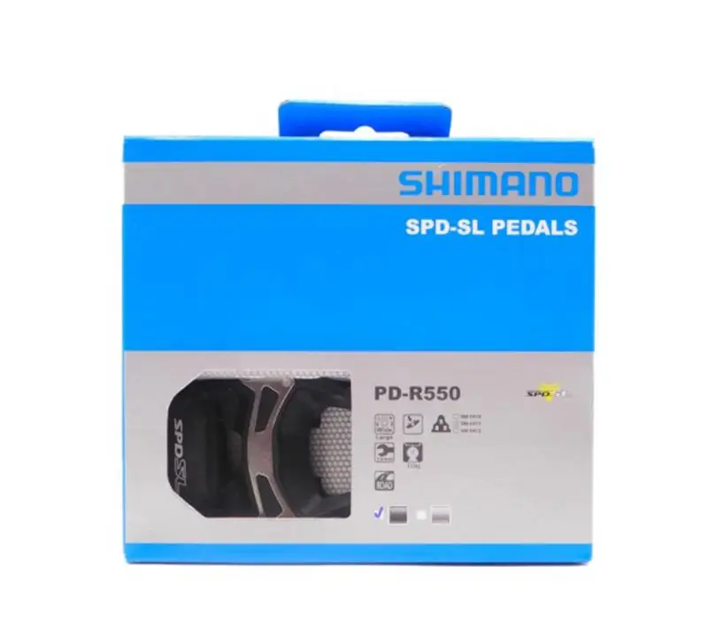 

Road Bicycle Pedals SPD-SL PD-R550/ PD-R540Pedals Road Bike Pedals Self-Locking Pedal With Cleats Cycling Accessories
