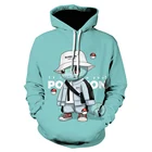 Толстовка с капюшоном для мужчин и женщин, милые толстовки в стиле Харадзюку с изображением героев мультфильмов, мальчиков и девочек, весна-осень 2021