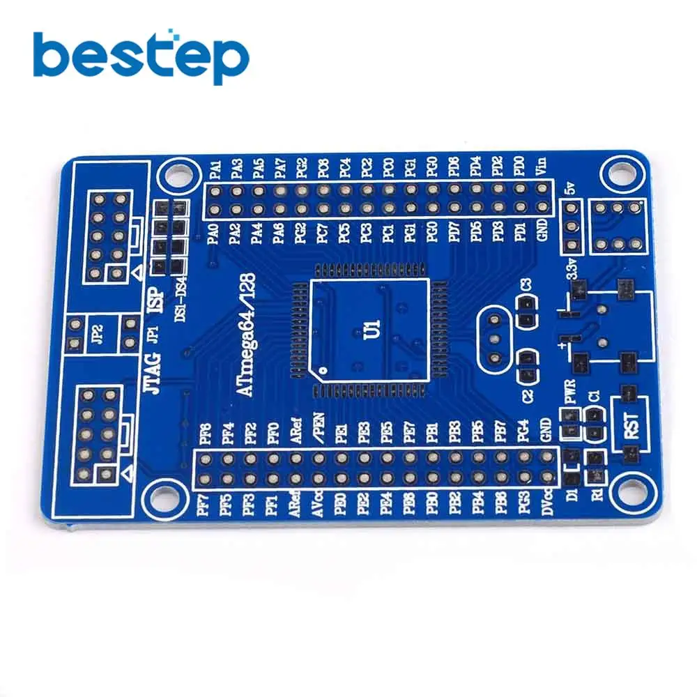 AVR ATmega64 ATmega128 макетная плата для обучения Базовая плата комплект компонентов