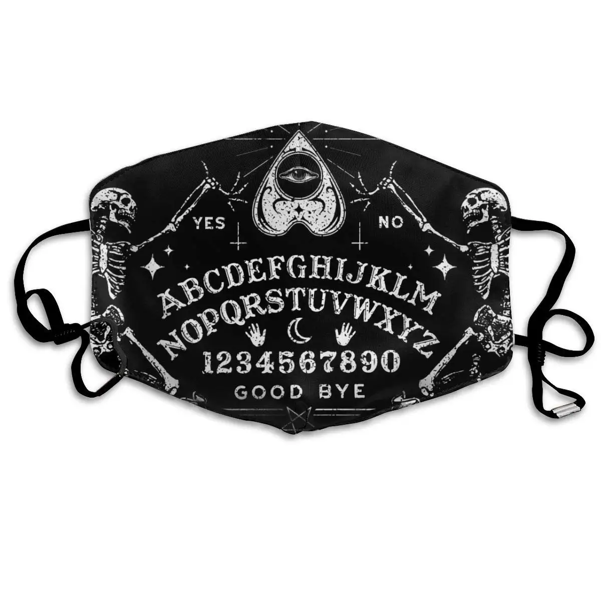 

Women Men Teens Washable Reusable Face Masks with Elastic Ear Loop, Anti Dust Pollution Face Mask (Vintage Skeleton