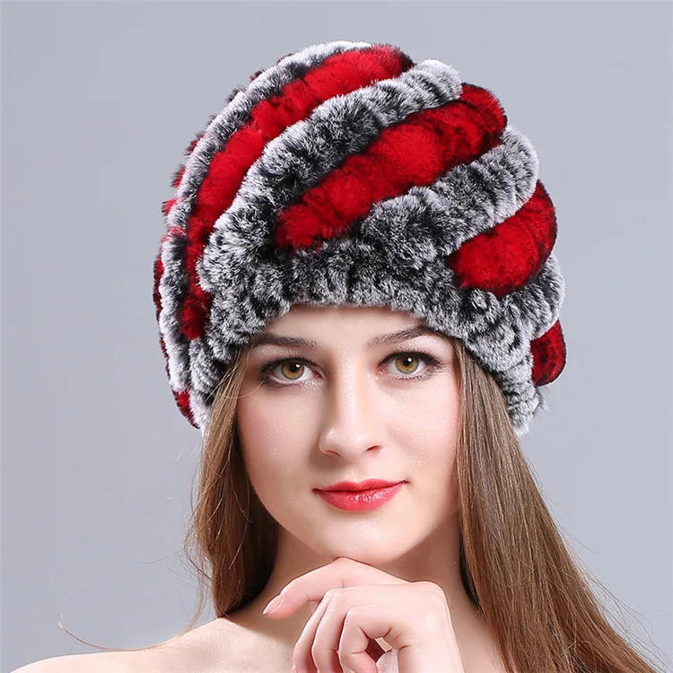 

Winter Hat Keep Warm Cap Scarf Warm Set Fashion Hat for Women Knitted Bucket Hat Women's Winter Female Hat for