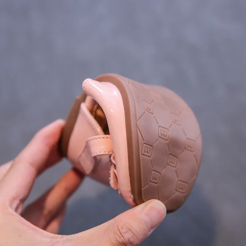 

Girls Sandals Summer New Children's Fashion Square Buckle Princess Shoes Girl Baby Shoes Children's All-match Single Shoes