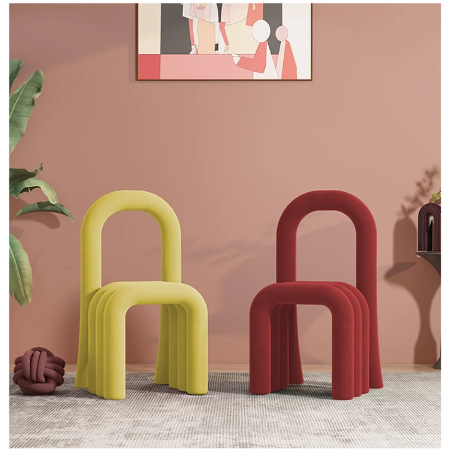 

sillas The clothing store of ins wind of stylist of stool of stool of Nordic back of a chair of make up chair desk take pictures