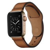 leather strap for apple satch band 44mm 45mm 41mm 40mm 42mm 38mm iwatch series 3 4 5 6 se 7 accessorie wristband correa bracelet