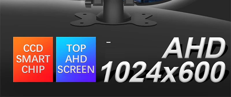 HD 7 дюймов 1024*600 ips экран 2CH грузовик автобус автомобиль AHD монитор с IP69 Starlight ночное видение обратный резервный видео камера AHD