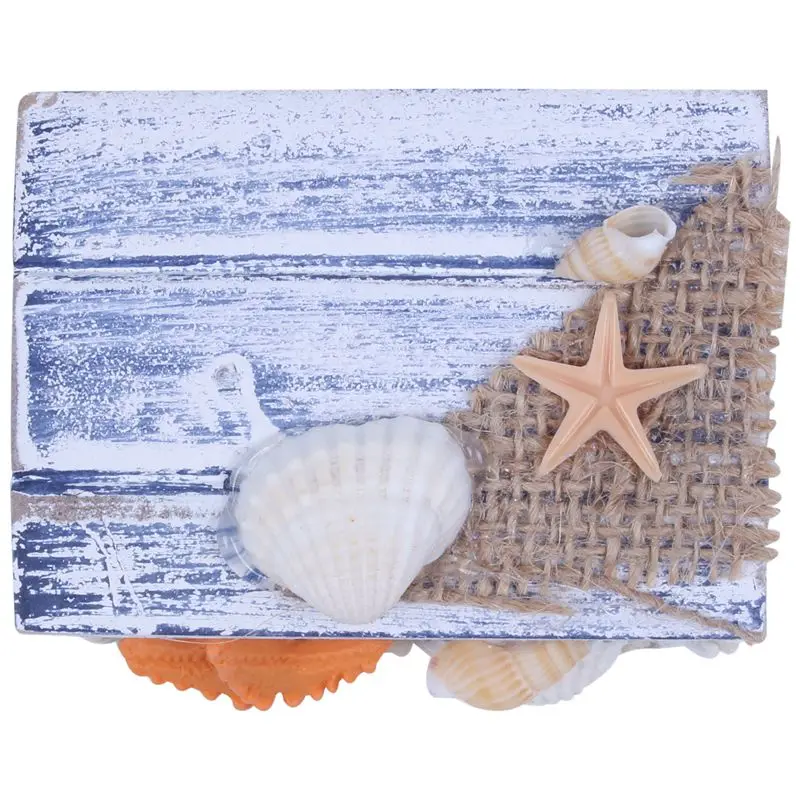 Новый мини морской деревянный пиратский ящик для хранения ювелирных украшений