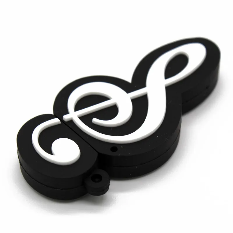 TEXT ME Music note pen drive музыкальный инструмент usb флеш накопитель Флешка 4 ГБ 8 16 32