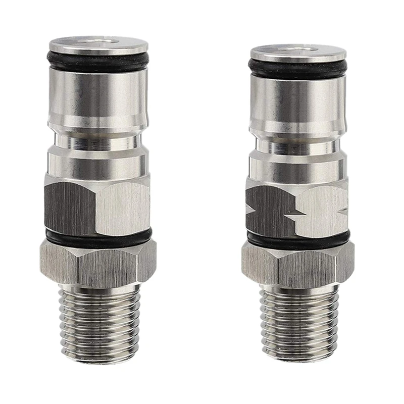 ABUI-1/4 дюйма Мужской Npt шестигранный сосок газовый шар замок с Poppers шаровой замок Адаптер для пивоварения пива