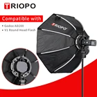 Зонтик-софтбокс TRIOPO для Godox AD200 V1, 65 см, KX65 см