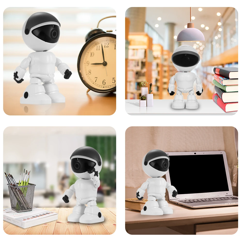 WiFi IP Panoramic HD Camera Home Baby Security Surveillance P2P Night vision Two Ways Audio Camcorder Support TF Card | Безопасность и