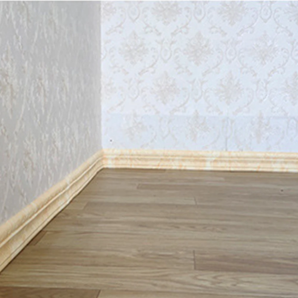 2.3m*8cm 3D Foam Wall Stickers Self Adhesive Waterproof Baseboard Wallpaper Border Sticker Edge Strip Home Decor | Дом и сад