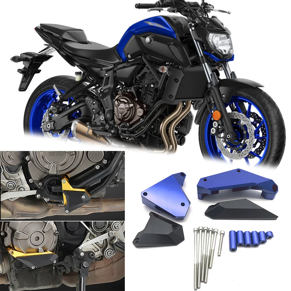 Двигатель мотоцикла статора чехол гвардии протектор рамы ползунок для YAMAHA MT 07 MT07