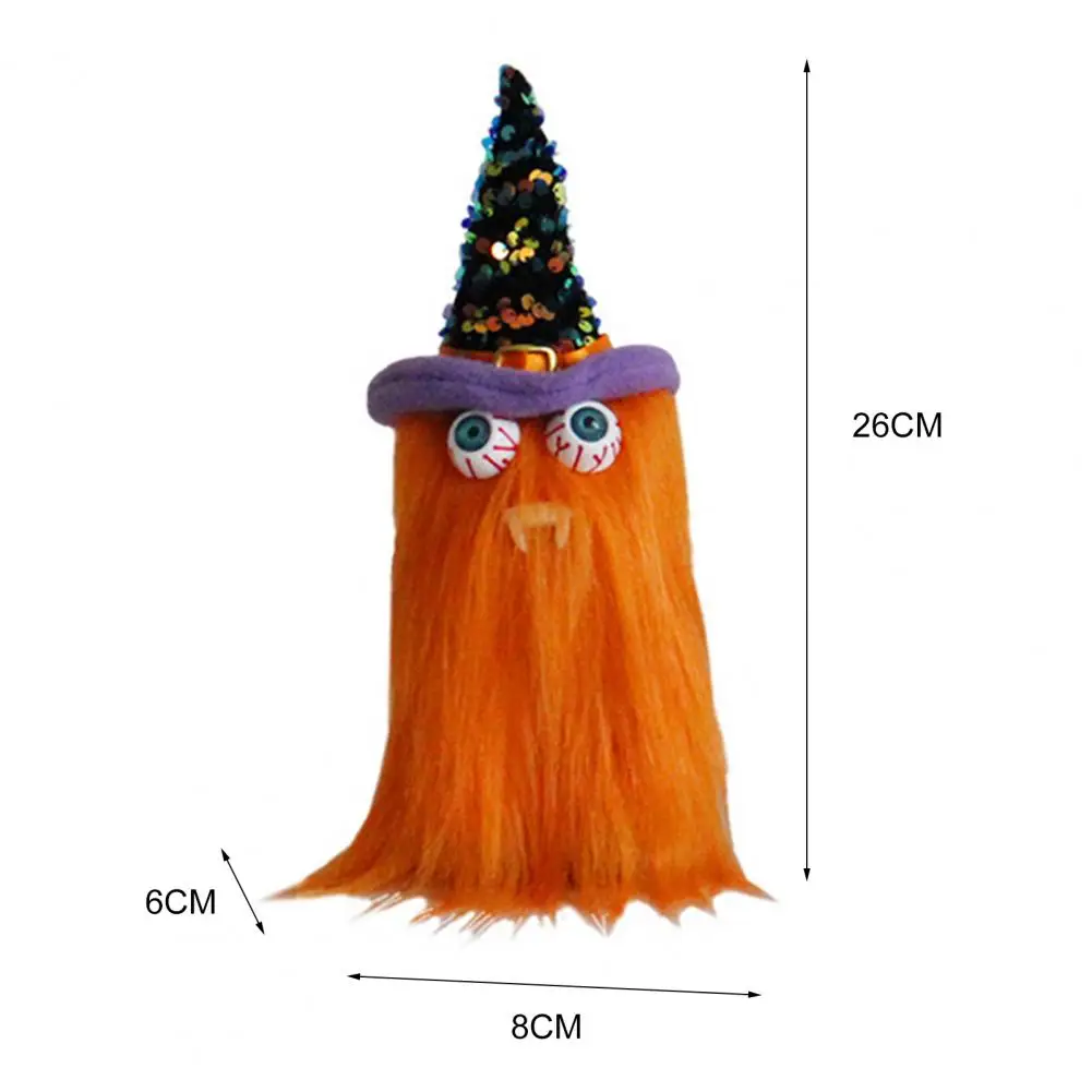 

Plush Doll Toy Handmade Decorative Soft Texture Bloodsucker Faceless Dwarf Doll for Halloween Stuffed Kid Toy