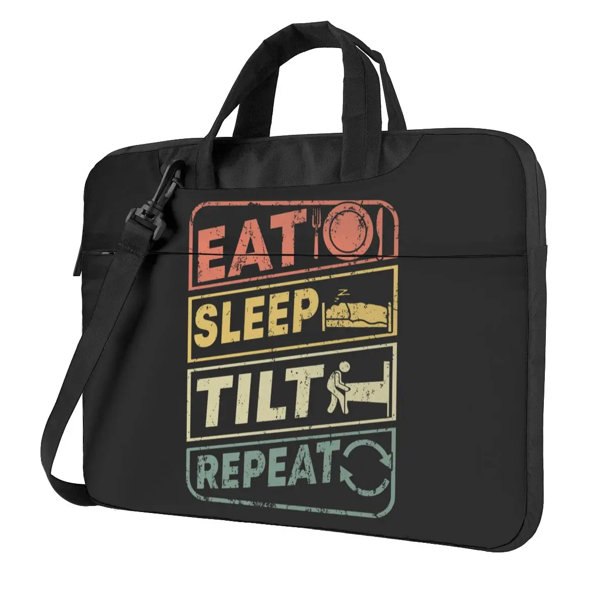 Сумка для ноутбука с надписью аркадная игра чехол Eat Sleep Repeat модная сумка