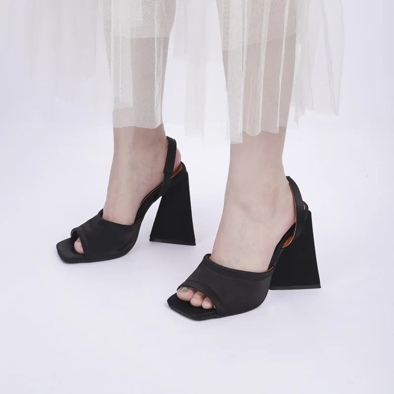 

women shoes summer sandals multicolor sexy open toe shoes high heels fashion slippers casual mules zapatos sandalias de mujer