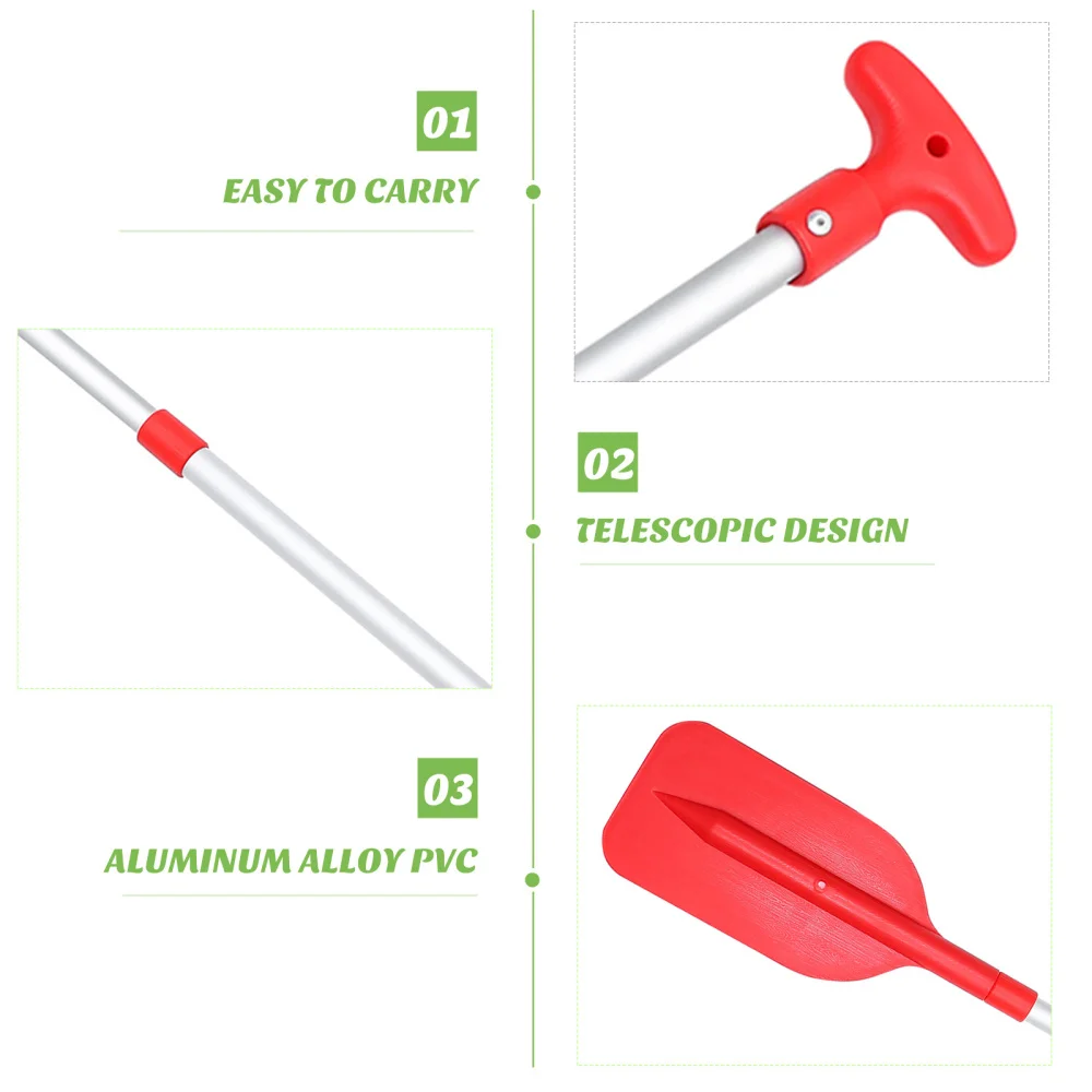

2pcs Retractable Kayak Floating Paddles Portable Paddle Board Accessories