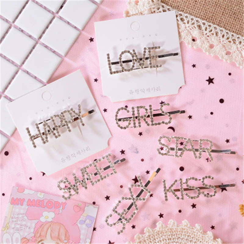 1 шт./Партия DIY Мульти набор шнека изюминка ромб заколки для волос простые шпильки