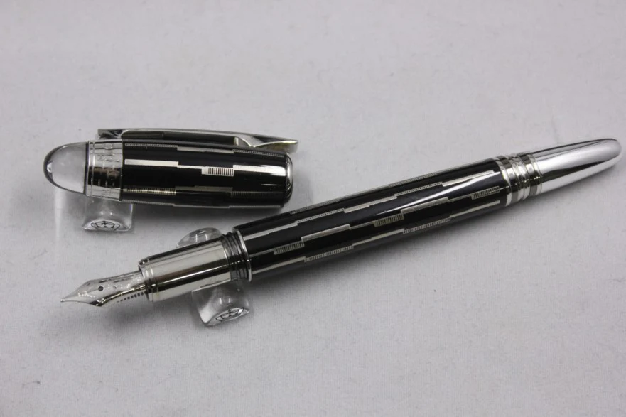 

Mb Timer gel pens Mystery Black Metal ballpoint Rollerball pen office supplies