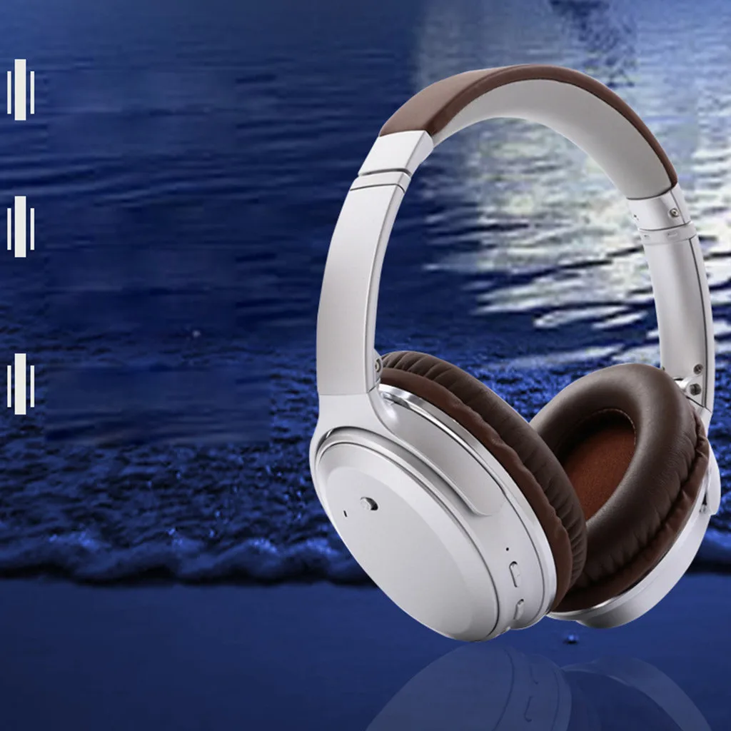 Mosunx QC65 портативный Bluetooth беспроводные наушники Стерео шумоподавление Hi Fi бас с