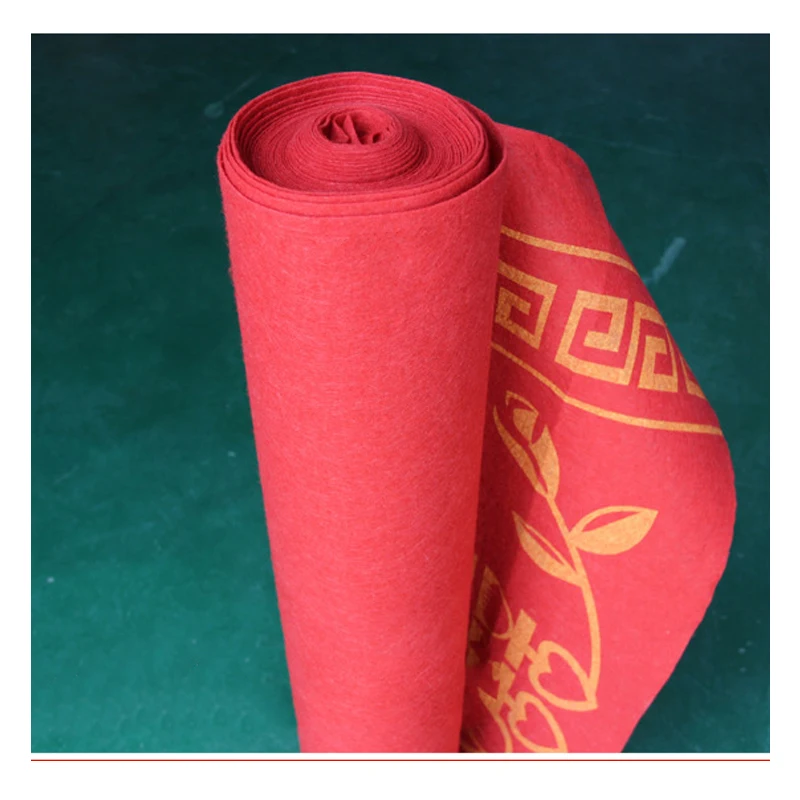 2019 Китайский классический горячего тиснения красной ковровой дорожки 2 мм