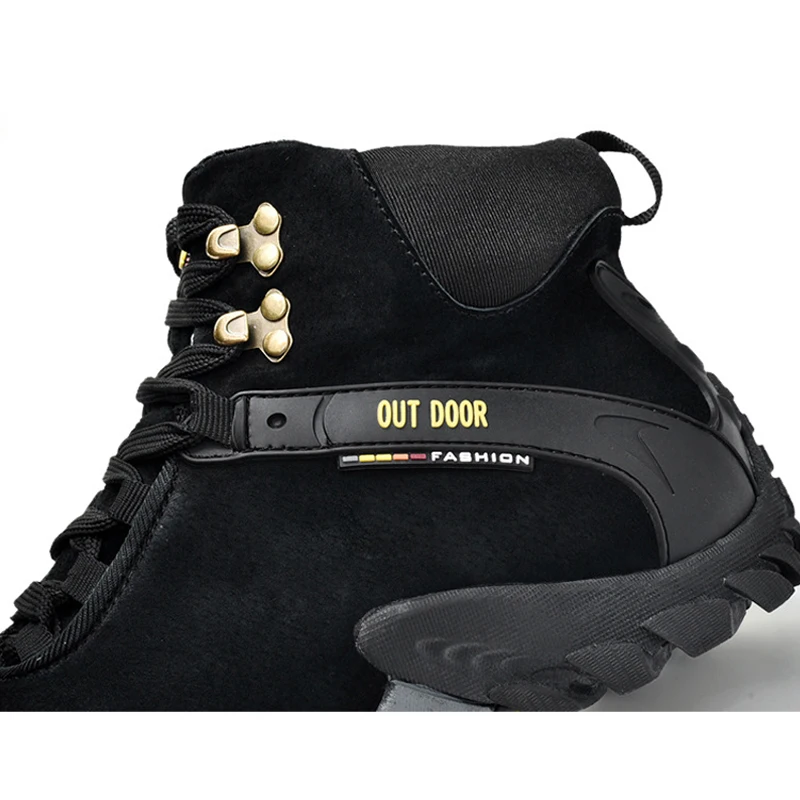 Onemix/зимняя мужская туристическая обувь с шерстяной подкладкой уличная