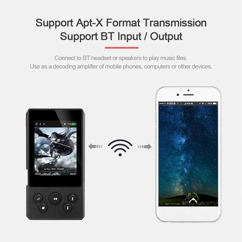XDuoo X10T II проигрыватель без потерь o HiFi музыкальный плеер цифровой поддержка DSD/Apt