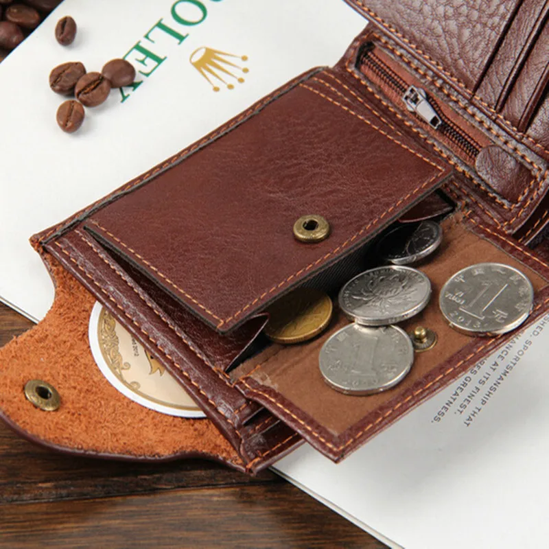 Короткий маленький мужской кошелек держатель для карт сумка денег | Багаж и сумки