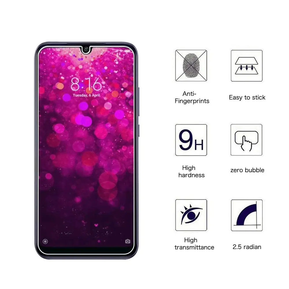 Закаленное стекло 9H HD для Xiaomi Redmi Y3 K20 Pro 2 2A 4A 5A 3 3s GO Note 7s s2 защита экрана усиленная