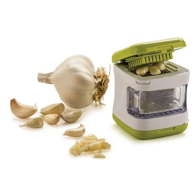 

Portable Garlic Grater Vegetable Onion Garlic Food Slicer Chopper Cuisine Garlic Crusher Food Cutter Peeler Dicer Kitchen Gadget