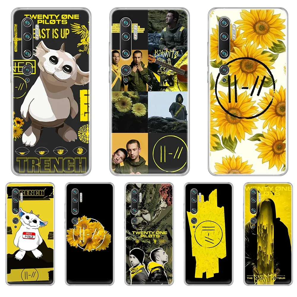 Twenty one pilots Alternative Rock Band чехол для телефона Корпус XIAOMI mi 3 4 5 5X 8 9 10 se max pro a2 9T note lite |