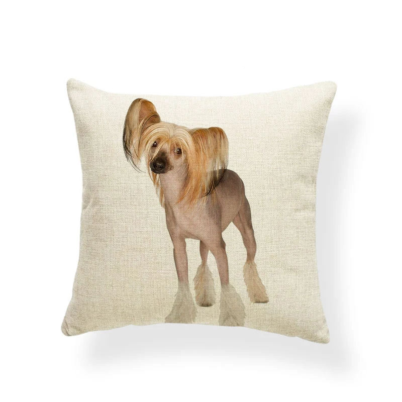 Персонализированная симпатичная Подушка Лабрадор Хаски бабочка собака забавная