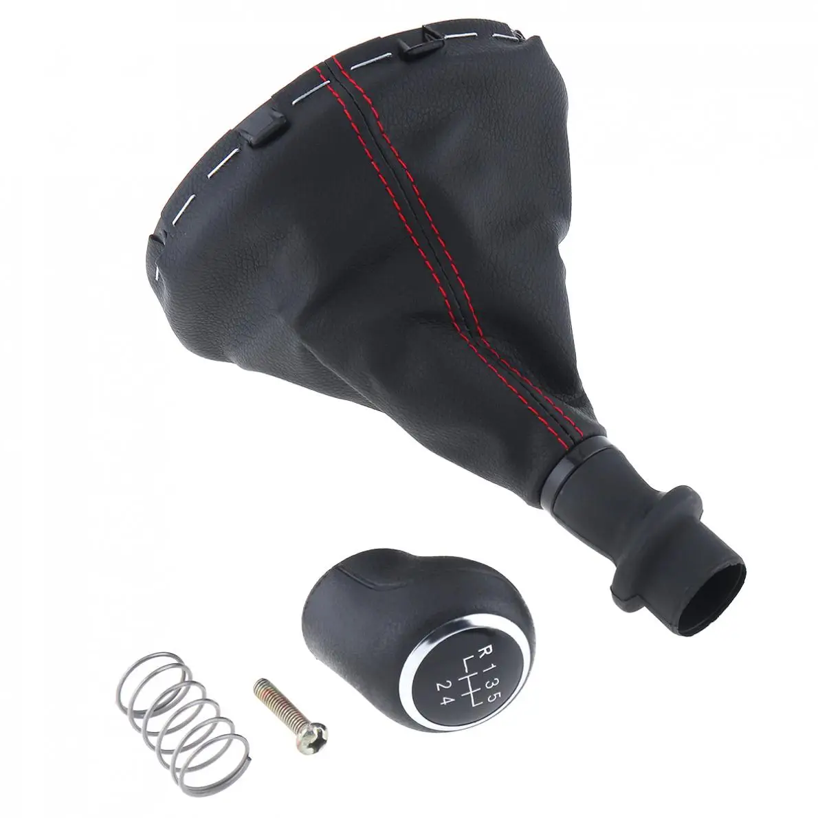 5 скоростная Черная Ручка рычага переключения передач автомобиля С Пылезащитным