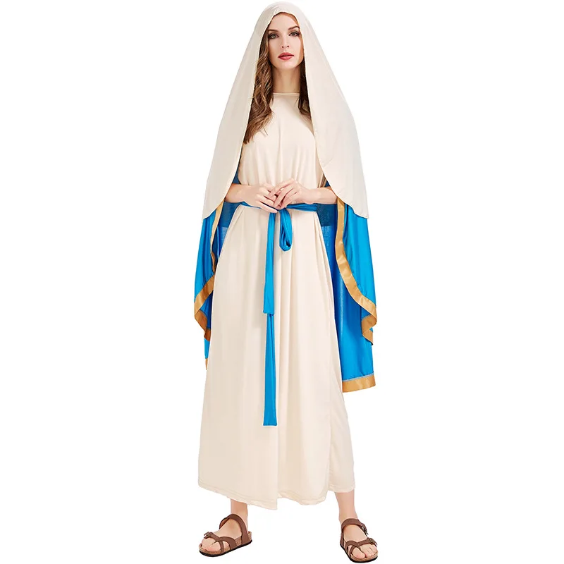 

In ancient Israel, The Virgin Mary served as an adult role-playing Halloween costume
