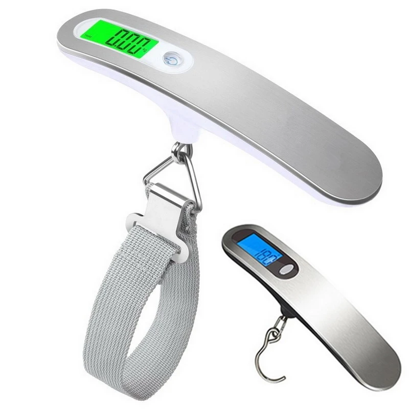 Портативный цифровой взвешивания безмен Рыбалка масштабных дорожных чемоданов
