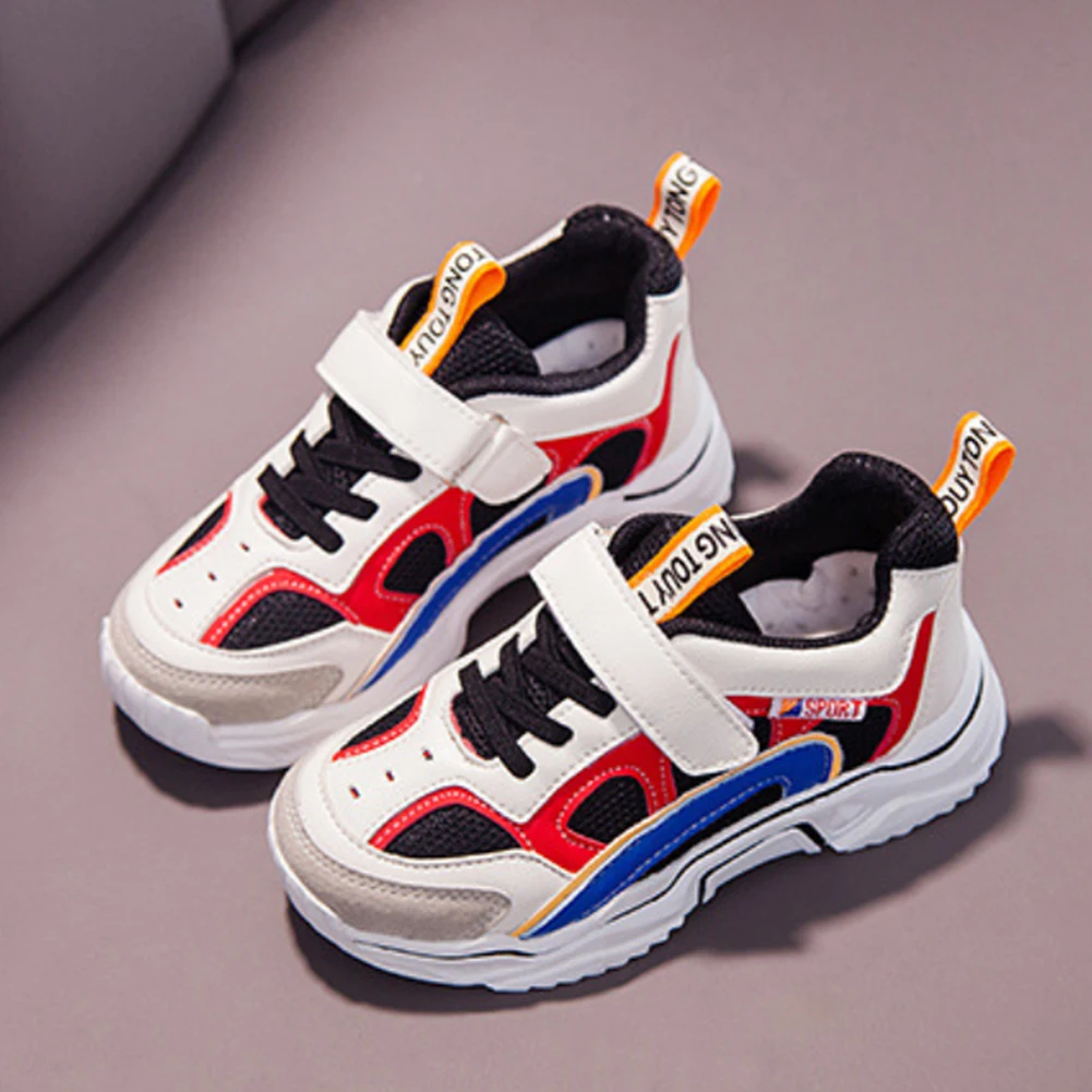 Весенне-Осенняя детская повседневная обувь для мальчиков и девочек Спортивная