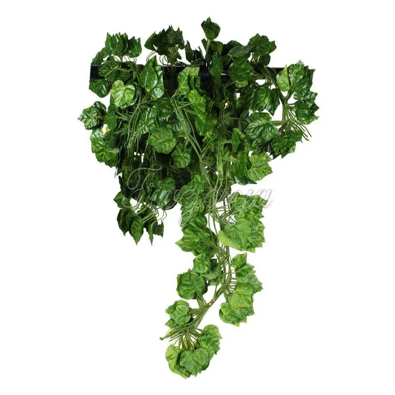 12 шт./лот искусственные листья винограда гирлянды цветы лианы свадебные
