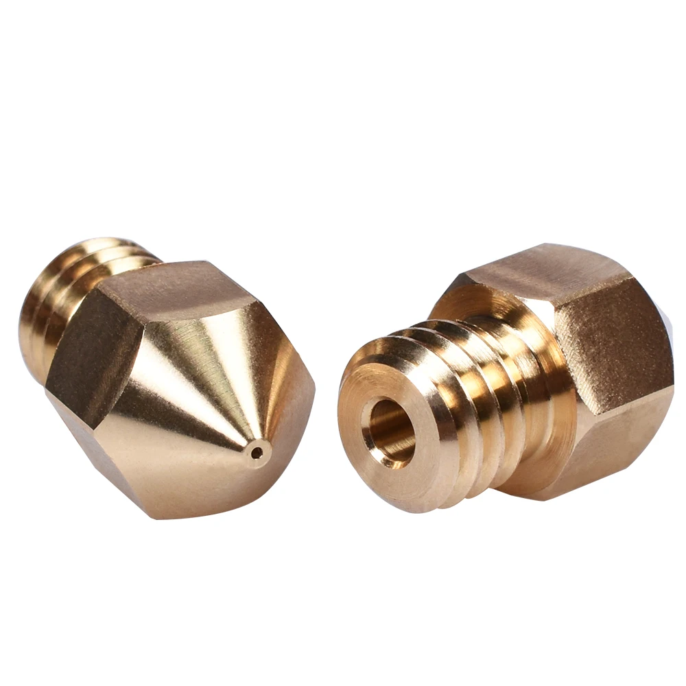 Латунная насадка GmFive Swiss MK8 1 75 мм нить 0 2/0 4/0 6/0 8 m6 для cr10 теплового блока J head Hotend Ender