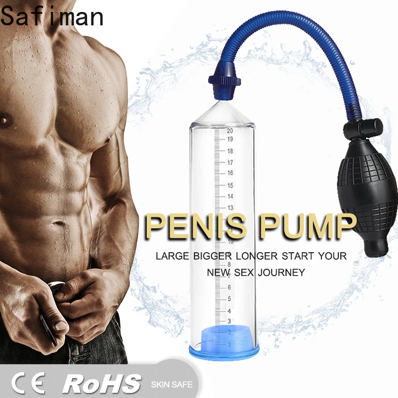 HEYIYI Charging Penis Enlargement Vibrator for Men Electric Pump Male Penile Erection Training Extend Sex Toys Shop | Красота и