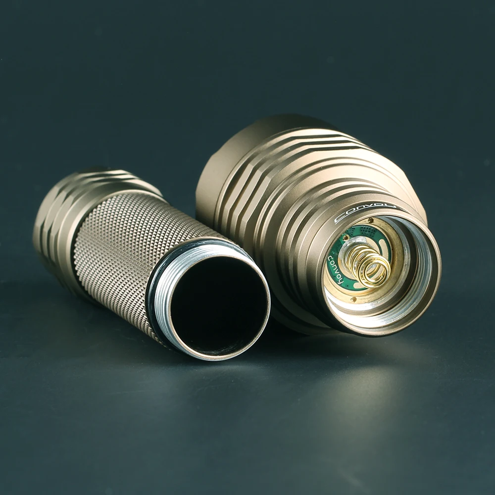 Конвой M21A Luminus SST40 светодиодный вспышка светильник EDC Linterna C8 + 21700 версия фонарь 2300lm для кемпинга охоты рабочий