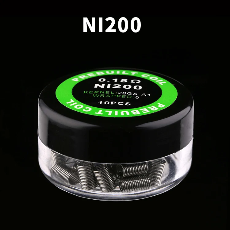 Готовые катушки NI200 10 шт./лот никелевая проволока с сопротивлением 26 AWG|premade