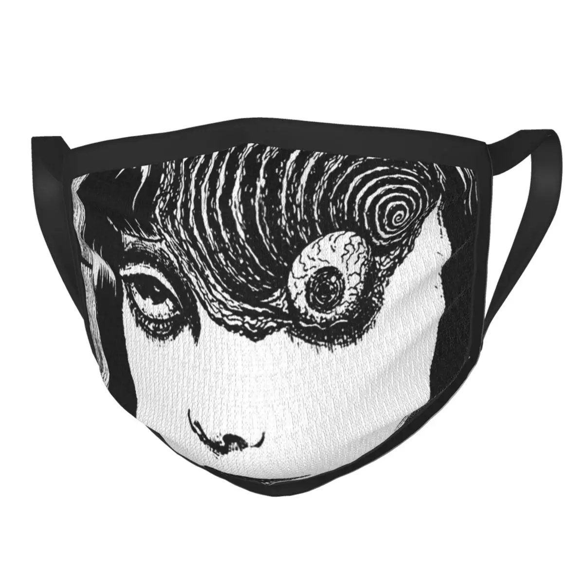 

Uzumaki Junji Ito Reusable Mouth Face Mask Horror Manga Anti Haze Dustproof Mask Protection Mask Respirator Mouth Muffle