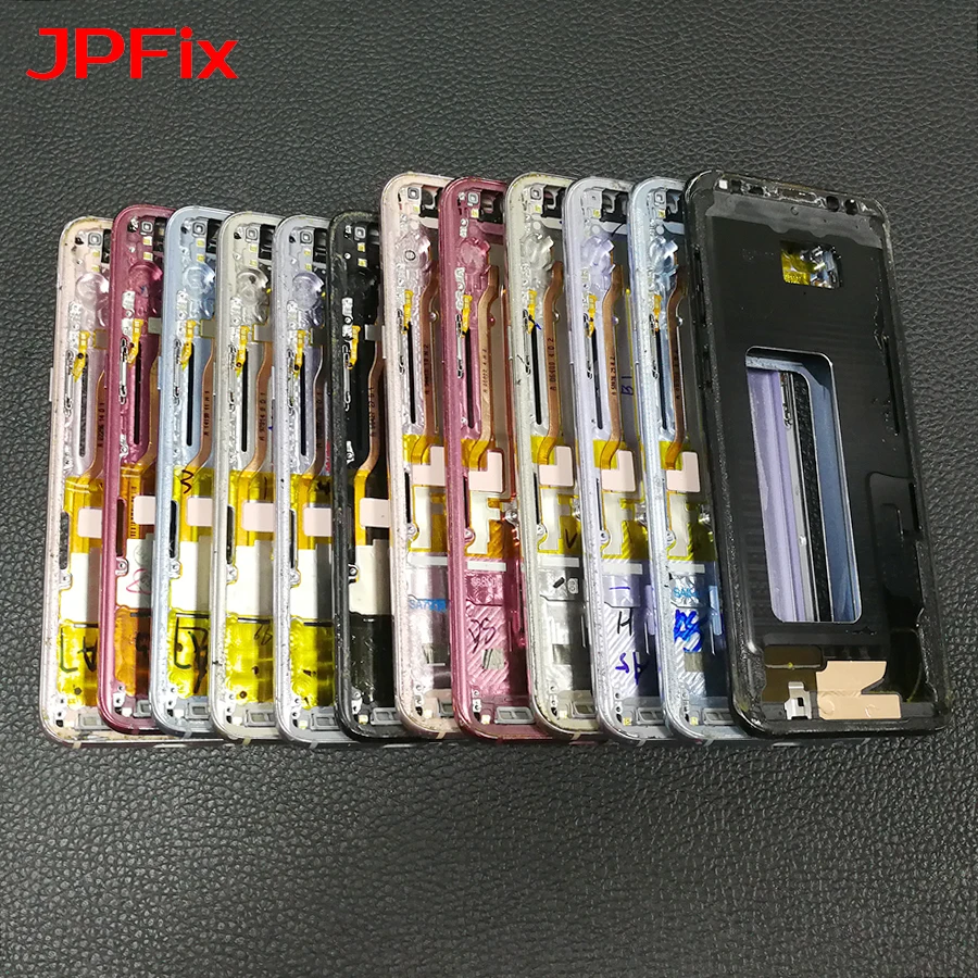 JPFix средняя рамка ЖК пластина передняя корпус внешний для Samsung S7edge S8 S8Plus S9 S9Plus Note8