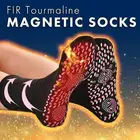 1 пара, Самонагревающиеся магнитные носки унисекс, зимние теплые массажные носки, удобная Магнитная терапия улучшает кровообращение