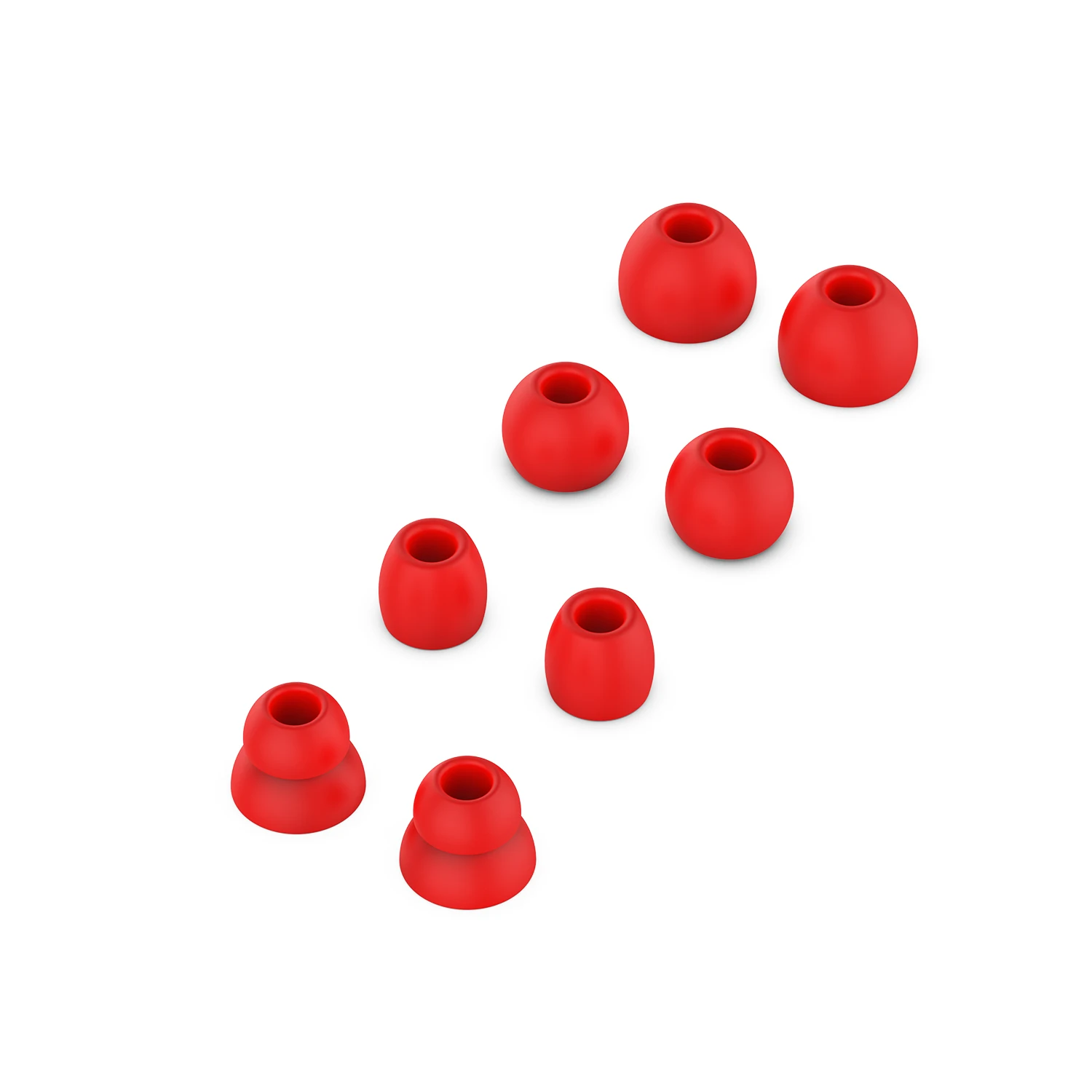 03 red Universal Silicone Earphone Earbuds Bluetooth Headset Waterproof for Beats Powerbeats Pro / 3 Magic Sound Wireless Accessories - Цвет: 03 red