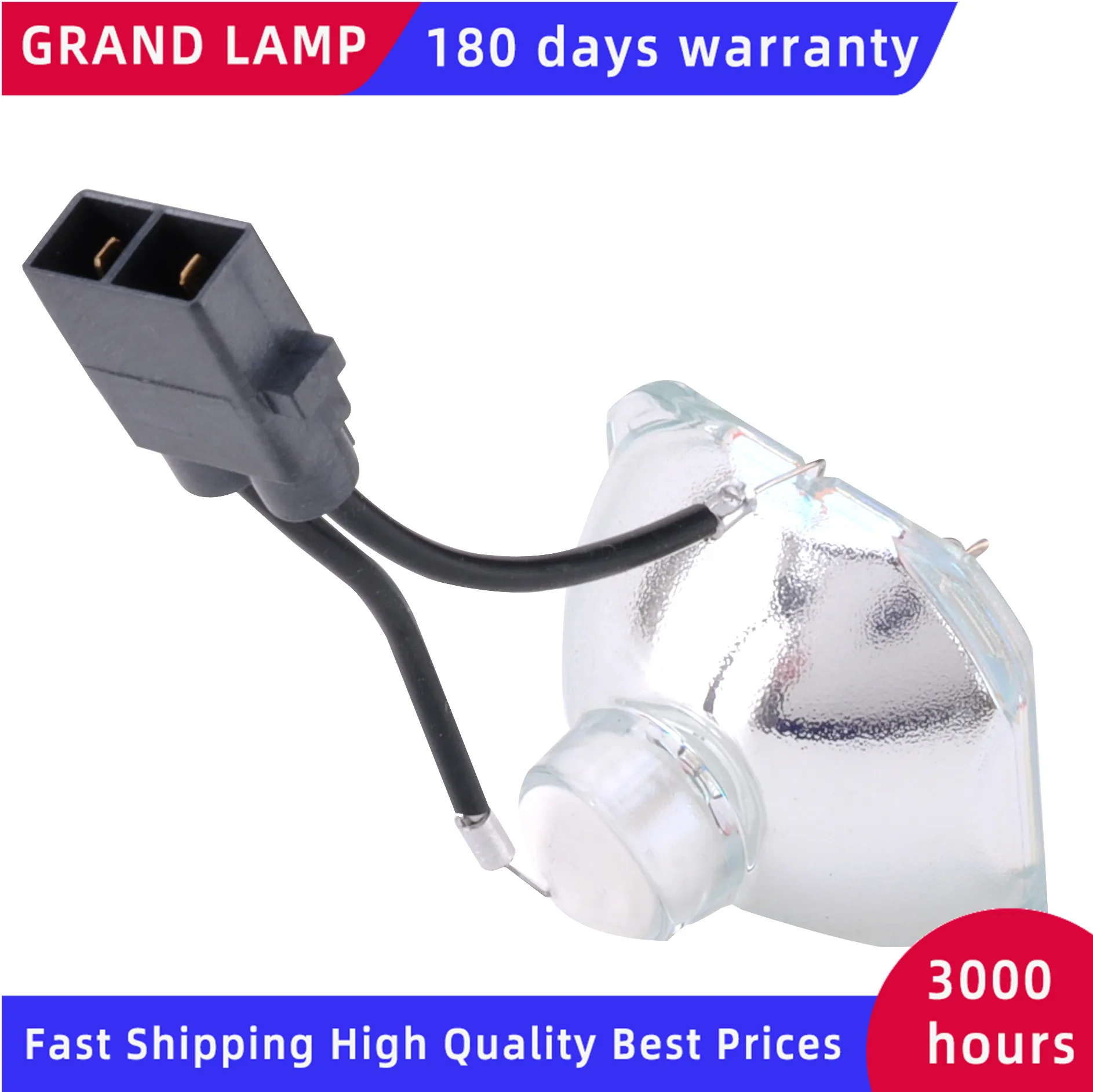 Совместимая лампа ELPLP41 для проектора лампочка телефона S6 + S52 S62 X5 X6 X52 X62 EX30 EX50 TW420 W6