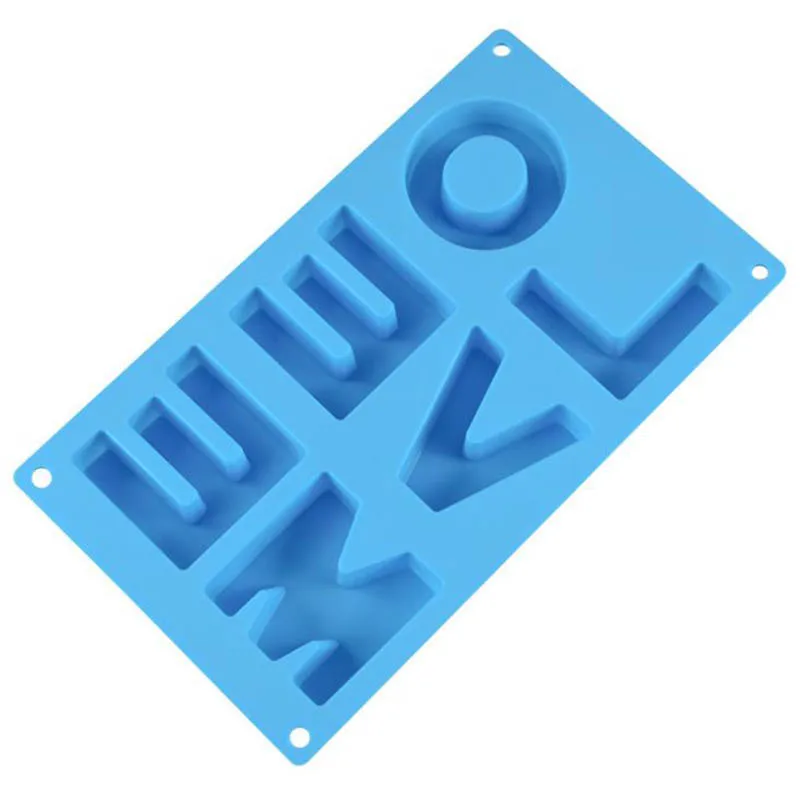 Силиконовая форма с надписью LOVE ME|Глиняные формы| |