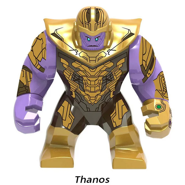 Disney Super Heroes Bouwstenen Marvel Avengers 4 минифигурная машина cijfers Железный человек танос спильгоед Vrienden baksteen