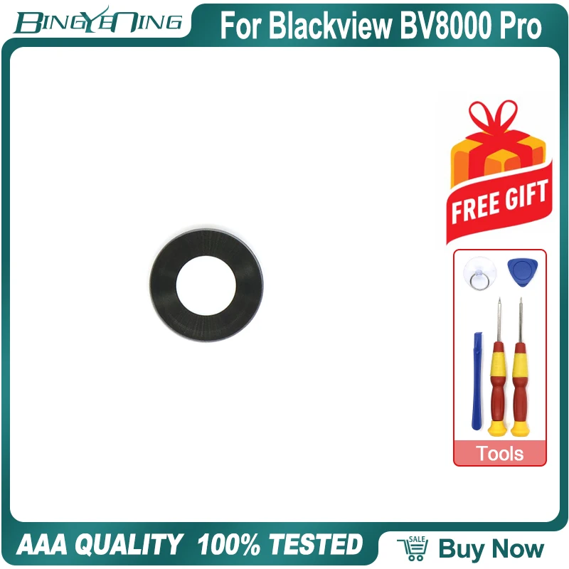 100% Новый оригинальный стеклянный объектив задней камеры для Blackview BV8000 Pro/BV8000
