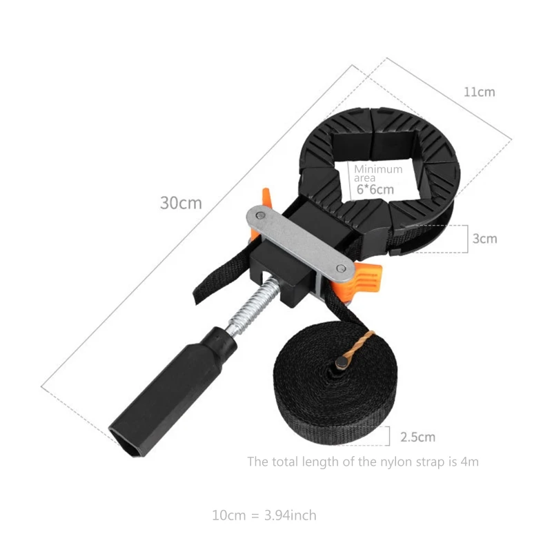 

Rapid Positioning Auxiliary Fixed Picture Frame Clip 90 Right Angle Photo Frame